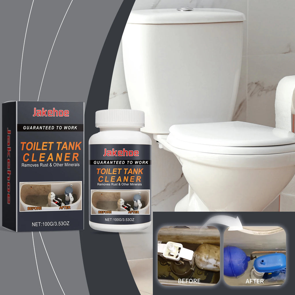 Toilet Tank Cleaner Rust & Mineral Remover Deep Cleaning Tank Improve Odors Deodorization Toilet Tank Descaler 100g Oasis Select