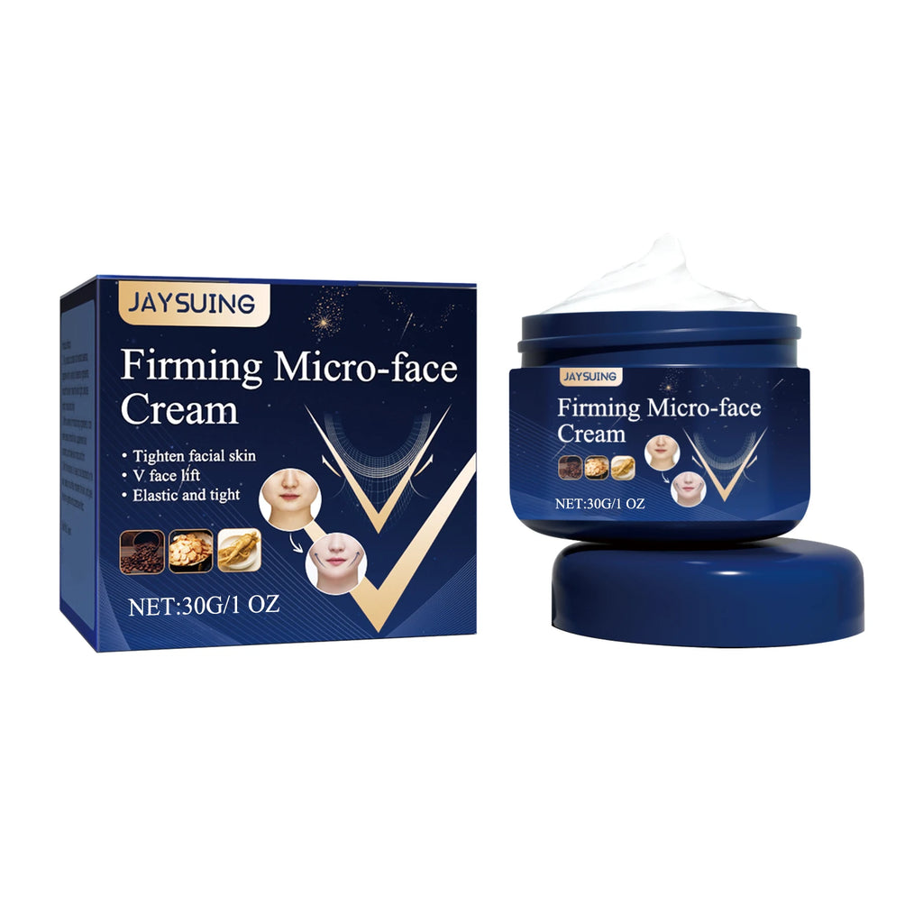 V-Shape Slimming Cream Tighten Mandibular Line Double Chin Lift Firming Face Fat Burning Massage V Face Cream Facial Skin Care Oasis Select 1Pcs