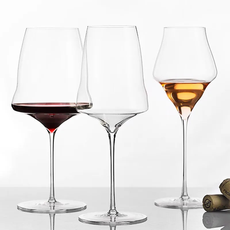 Luxury Superior Drinkware Cloud Wine Glass Thin Rod Extremely Thin Handmade Bar Party Champagne Glass Cups Tall Wine Glass Gift Oasis Select
