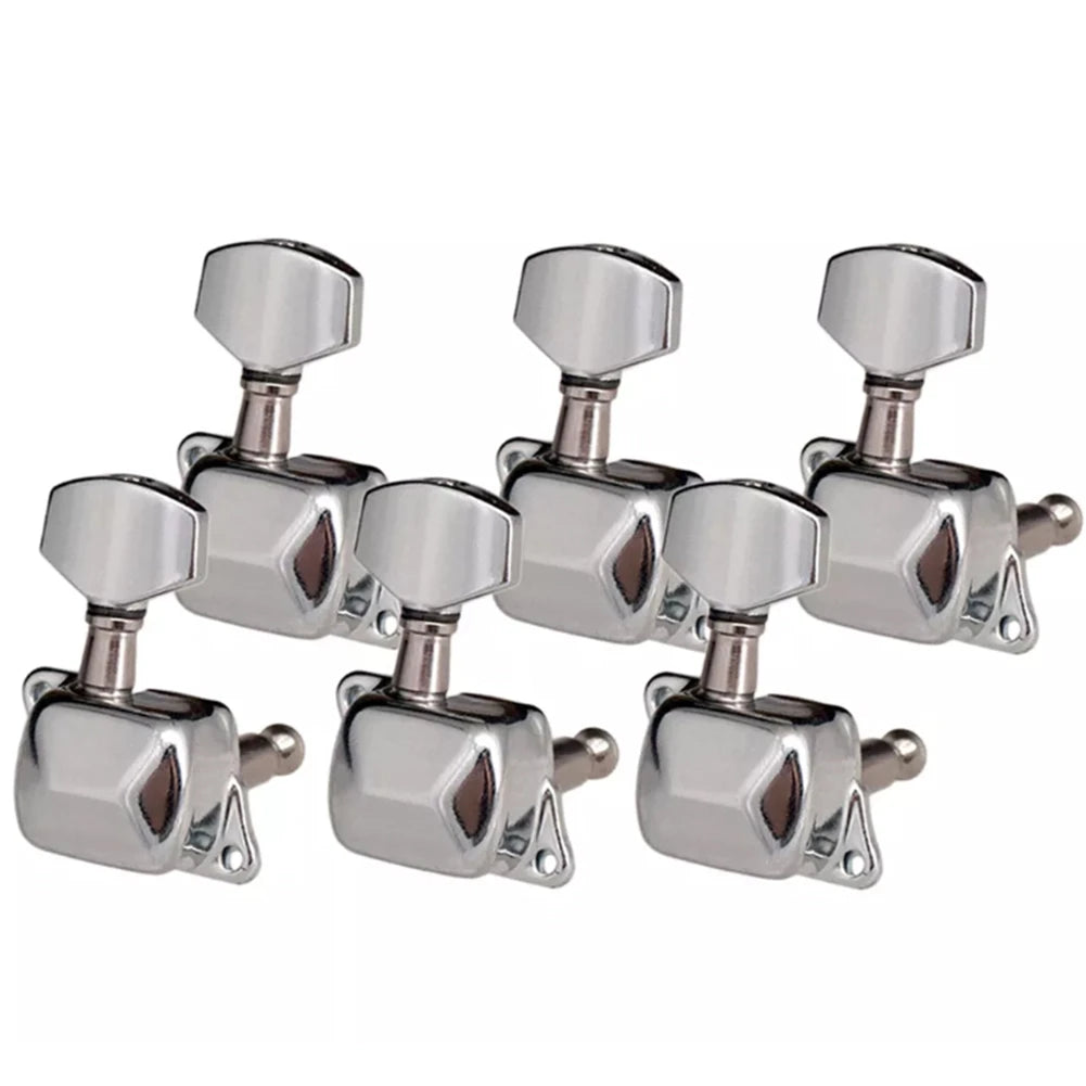 6R Semiclosed Guitar Tuning Peg Keys Tuners Machine Electric Guitar Part Replacement Musical Instrument Accessories Oasis Select