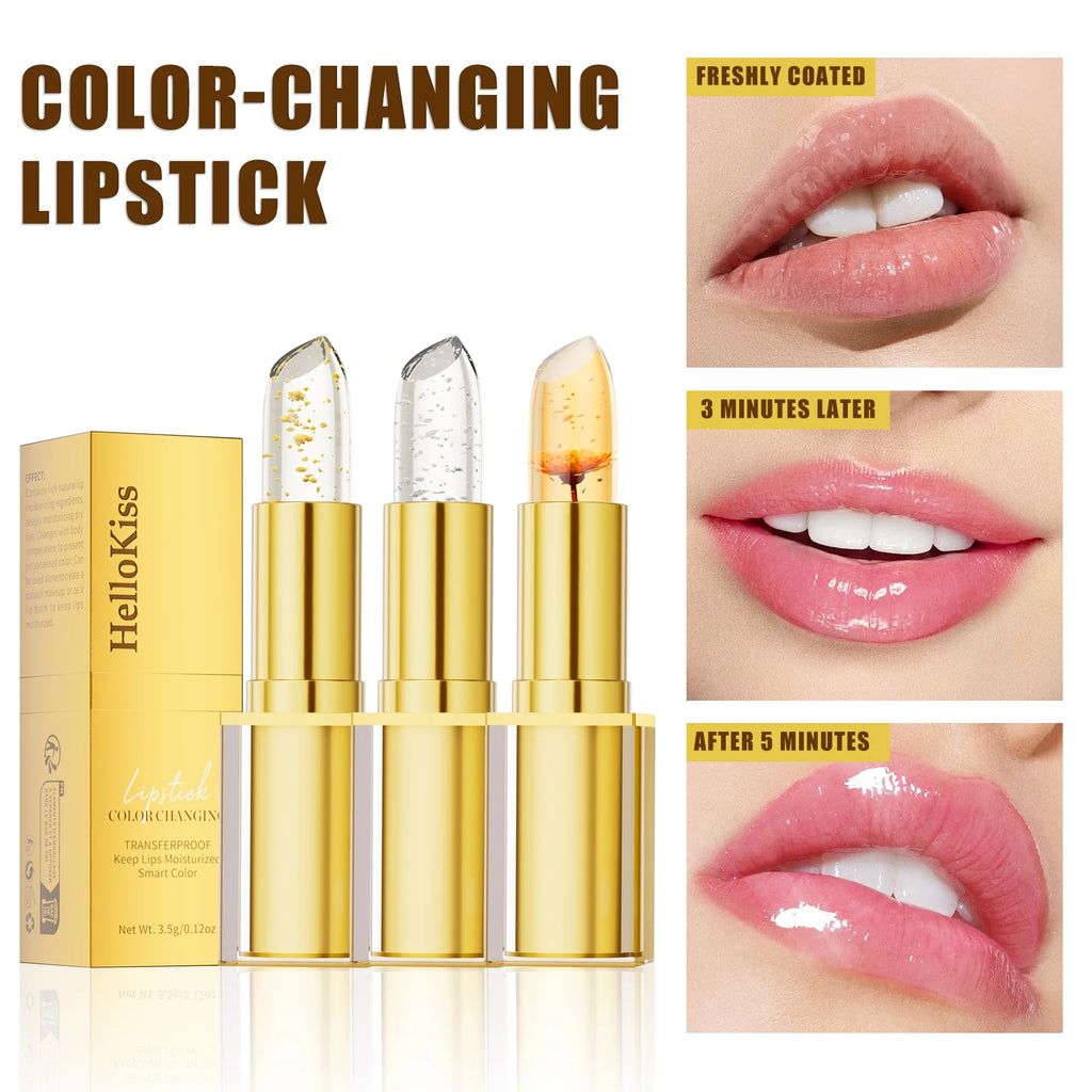 HelloKiss Crystal Color-Changing Petal Lipstick | Long-Lasting