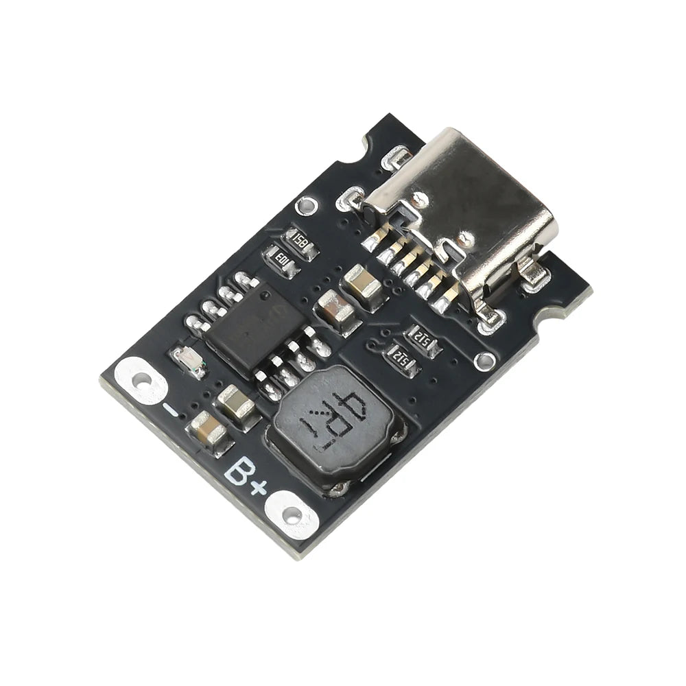 1S 3.2V/3.6V 2.4A Charging Board LiFePO4 Battery Dedicated Charging Module High Current Charging Board Type C DC 4.5-5.5V Oasis Select