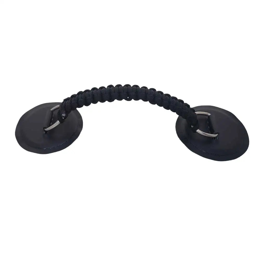 Inflatable Boat PVC Woven Grab Handle Kayak Dinghy Fishing Boat Surfboard Paddleboard Safety Handle Oasis Select 1pc black