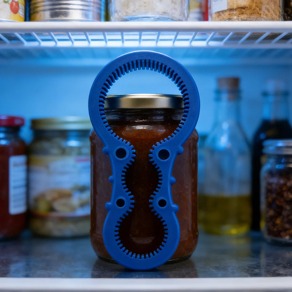 3-in-1 Silicone Jar Opener – Non-Slip Grip for Bottles, Jars & Screw Caps – Easy Twist Kitchen Tool Oasis Select