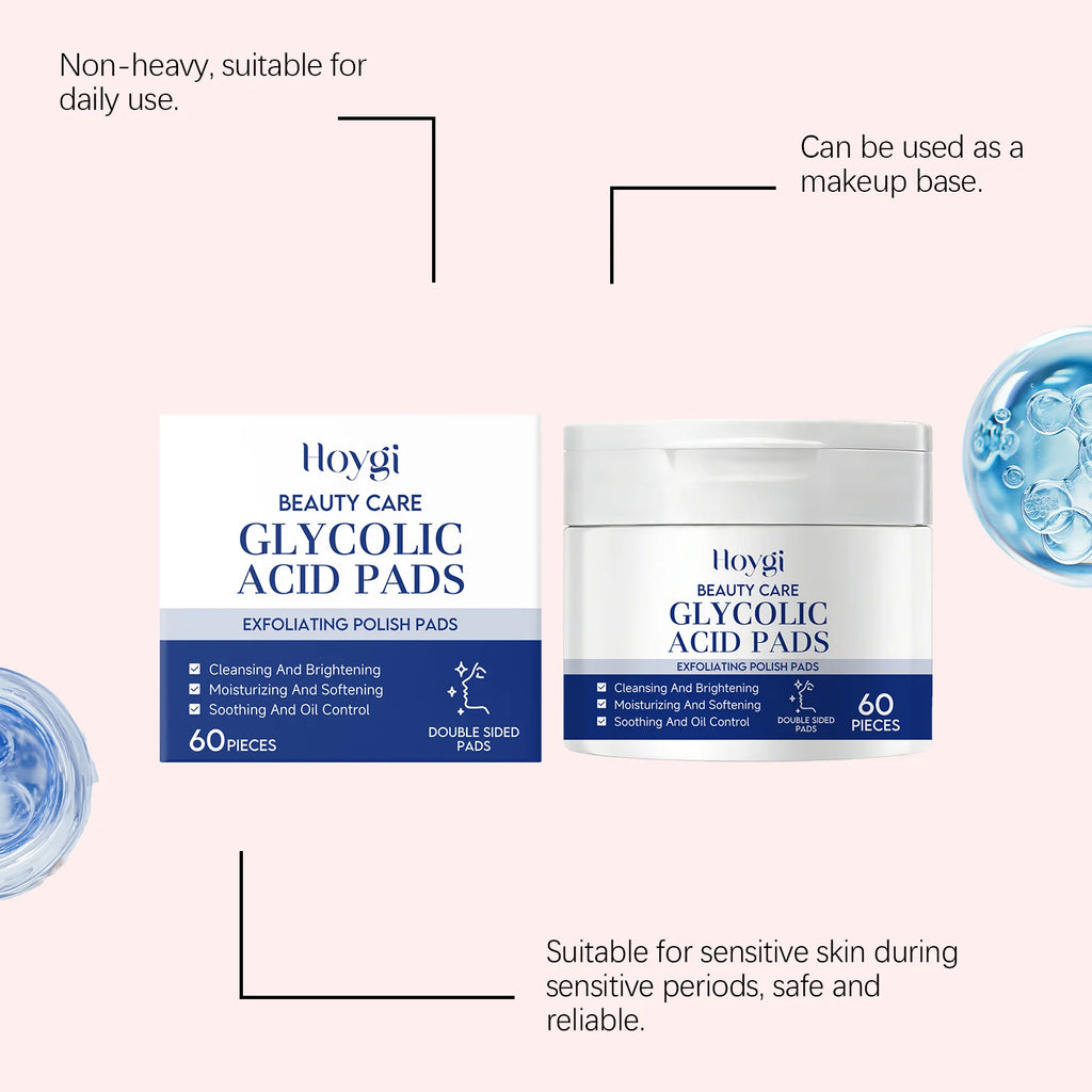 Hoygi Facial Cleansing Pads – Hydrating 60 Pcs Daily Cleanser