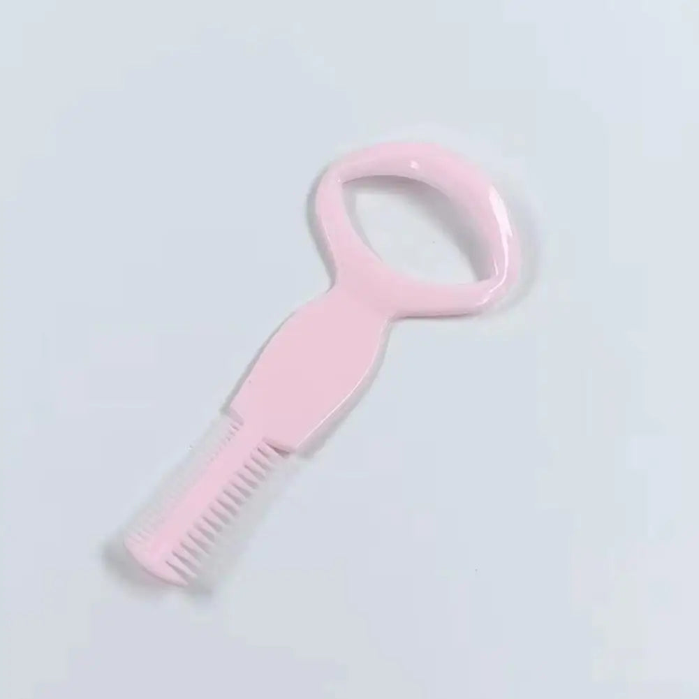 2-in-1 Mascara Shield & Eyelash Comb Applicator Tool (2-Pack) Mascara Applicator Tool Oasis Select