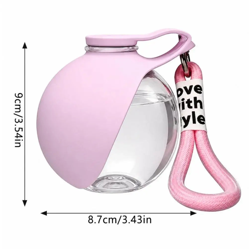 2 in 1 Portable Dog Water Bottle Built In Collapsible Silicone Bowl Leak-Proof Dog Drinker Water Feeder for Outdoor Walking Oasis Select