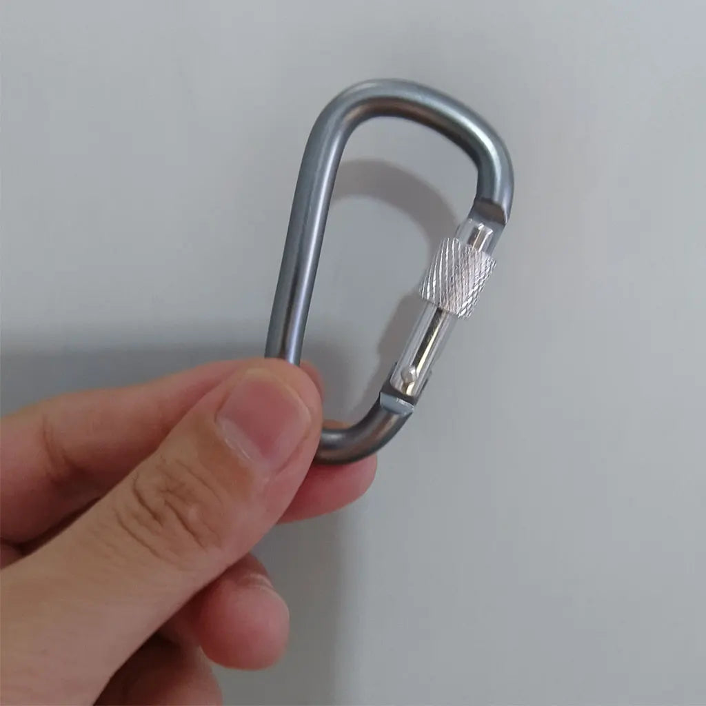 1-10PC Carabiner Set Camping Survival EDC Daily Keychain Tourist Hooks Fishing Carbin Tactical Hook Outdoor Karabiners Clip Oasis Select