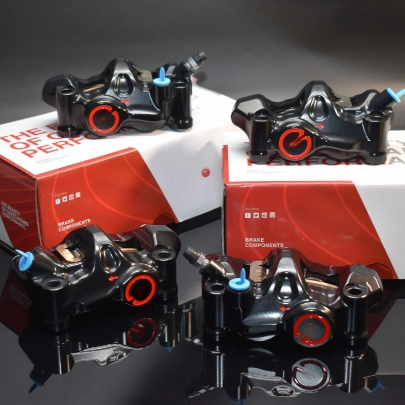 Motorcycle electric motorcycle 484 brake caliper 7075 aluminum alloy hard oxidation 100MM and 108MM Oasis Select