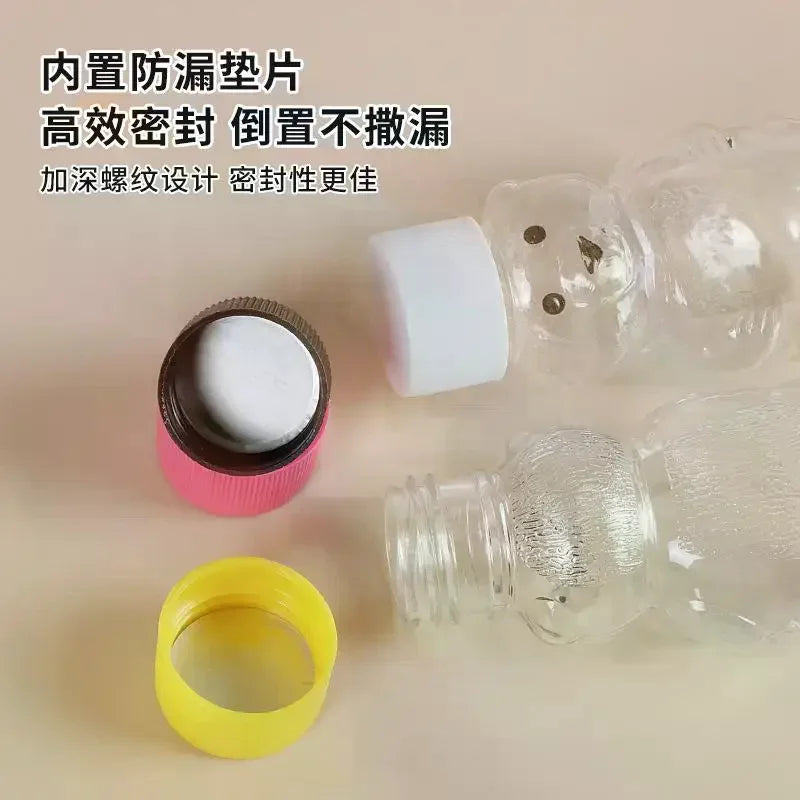 Mini Bear Squeeze Sauce Bottles | Portable Condiment Containers