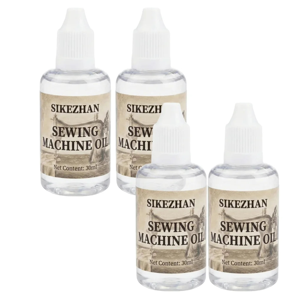 Pure Lubricating Oil for Sewing Machines Hair Clippers Shavers Hinges Rust Prevention Mechanical Tool Care Gear Bearing Antiwear Oasis Select 4PCS