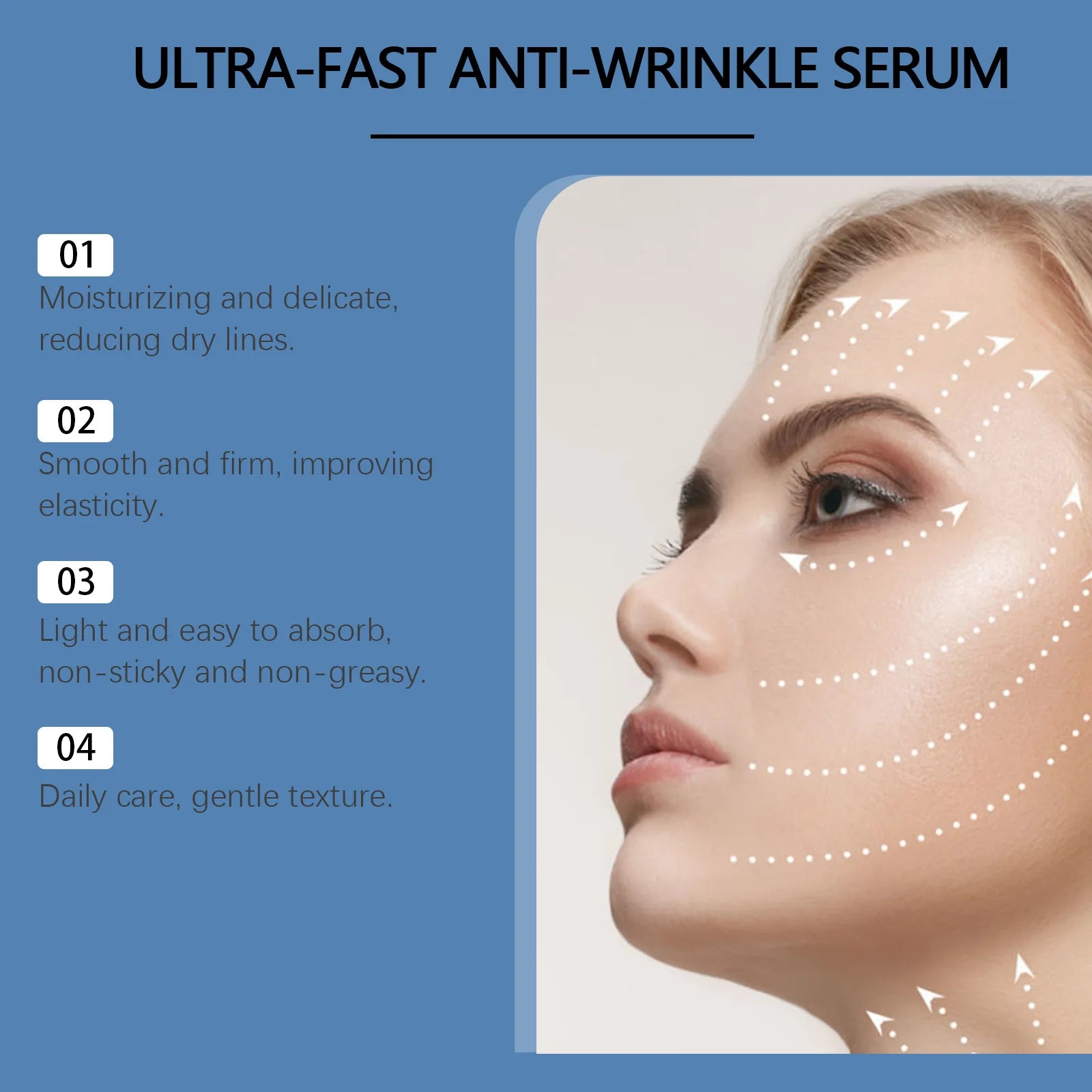 Hoygi Collagen & Retinol Face Serum – Anti-Wrinkle Firming Anti-Wrinkle Face Serum Oasis Select
