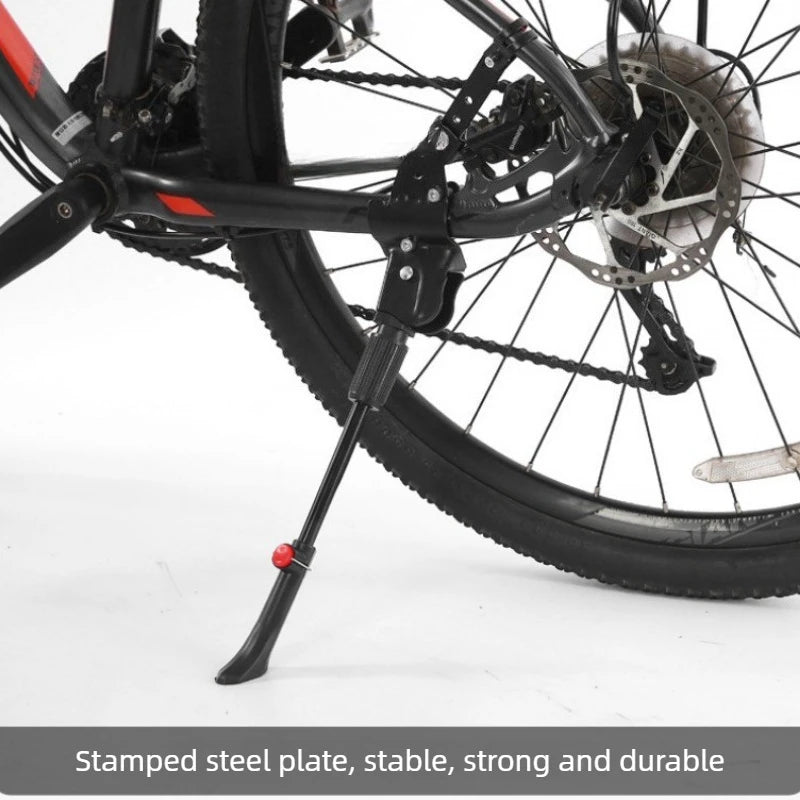 1pcs Bicycle Side Kickstand Parking Rack MTB Bike Support Stand Foot Rest Accessories for Kids Bike & Mountain Bike Oasis Select