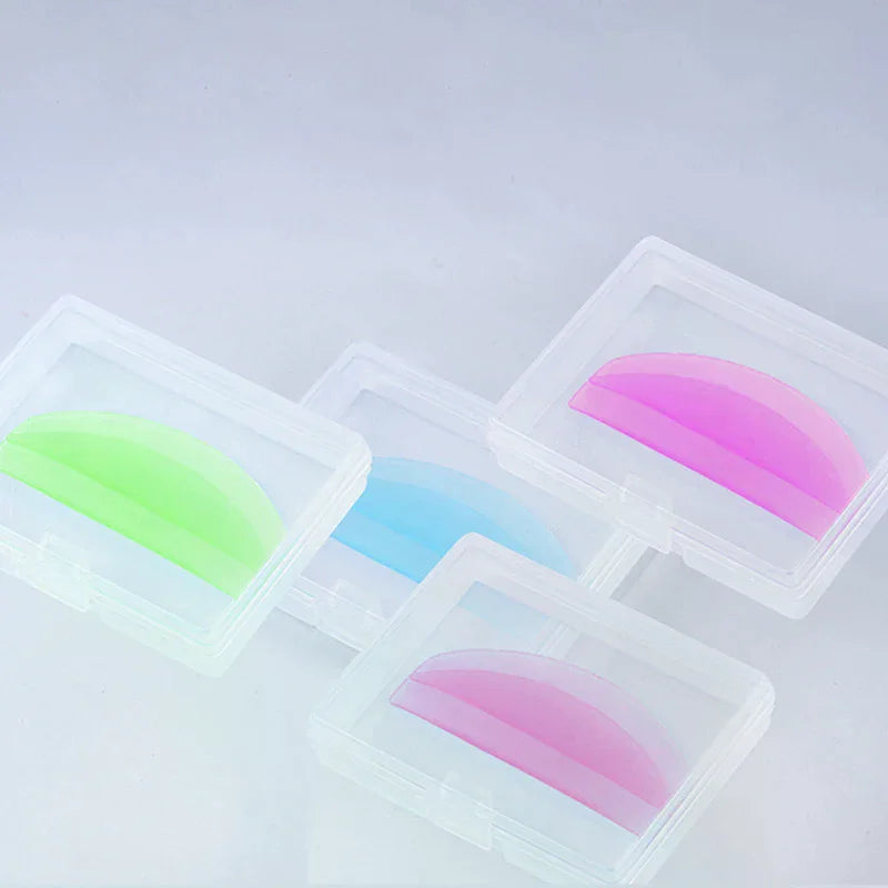 1Pair Ultra Thin Silicone Eyelash Perm Pads Lashes Rods Shield Lifting 3D Eyelash Curler Accessories Applicator Makeup Tool Oasis Select