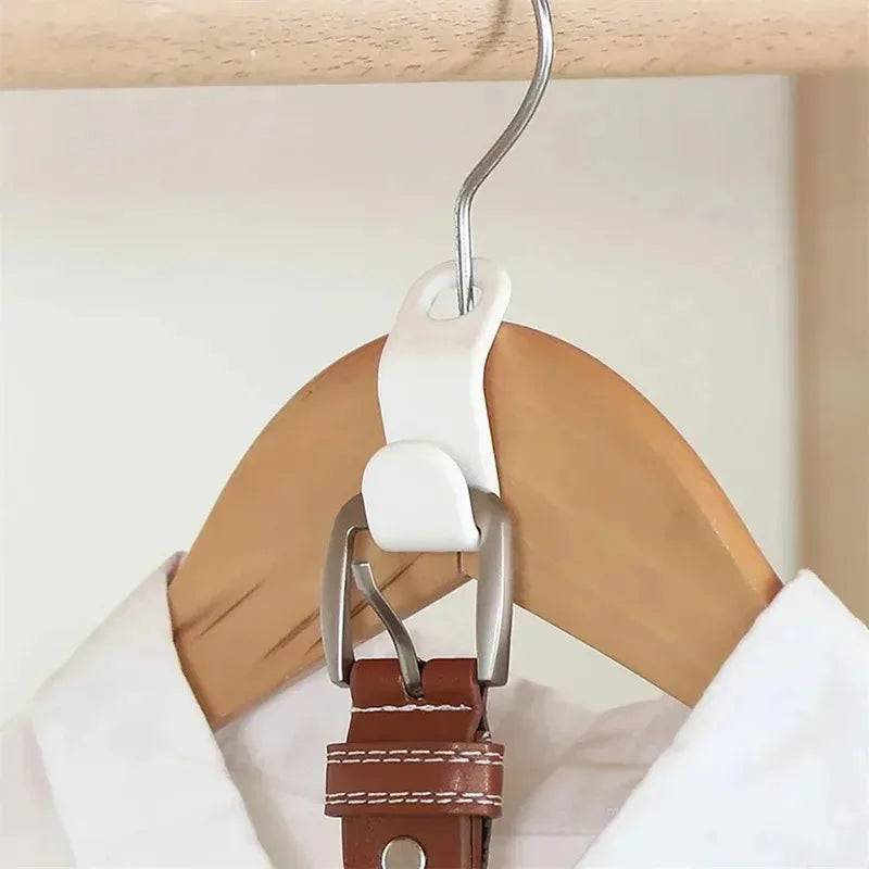 10-50pc Multi Functional Wardrobe Hanger Hook, Hat Hook, Plastic Wardrobe Stacking Hanger, Bedroom Storage Wardrobe Storage Rack Oasis Select
