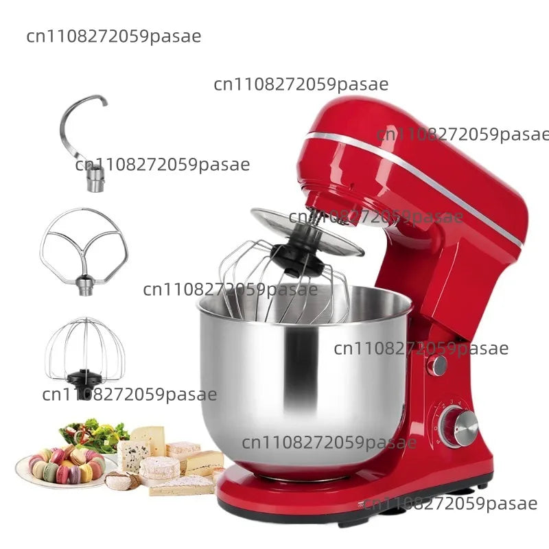 5L Stand Mixer – 6-Speed Dough Blender & Egg Beater