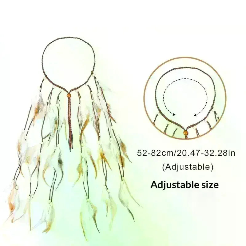 Elegant Feather Headband for Women & Girls | Party & Cosplay Feather Headband Oasis Select