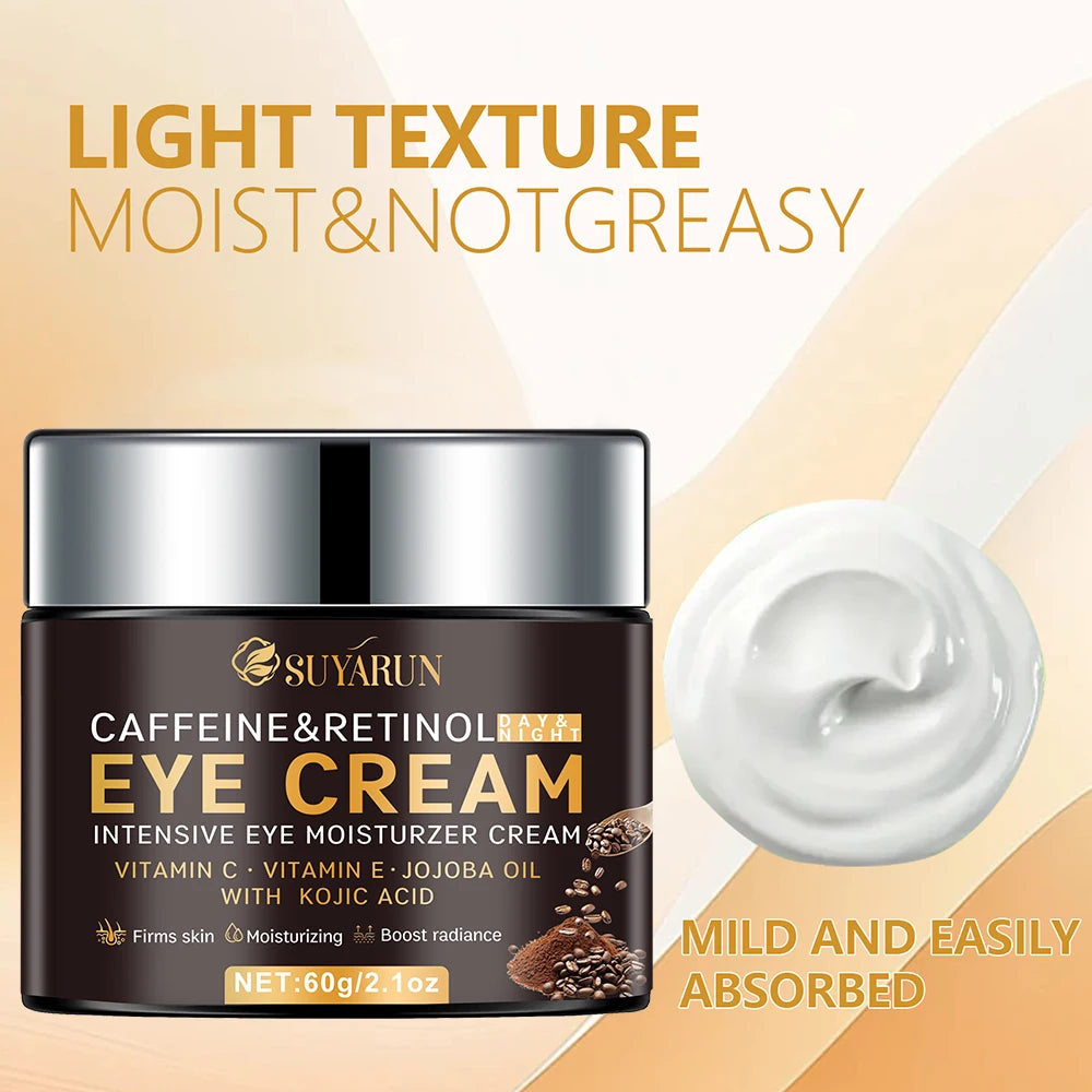 SUYARUN Anti-Aging Eye Cream – Vitamin C, Caffeine & Retinol Anti-Aging Eye Cream Oasis Select