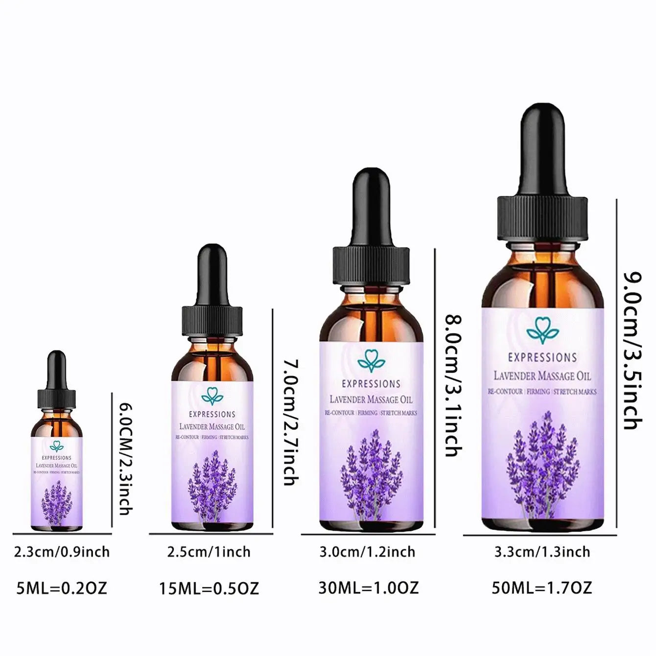 Lavender Body Massage Oil – Firming, Toning & Slimming