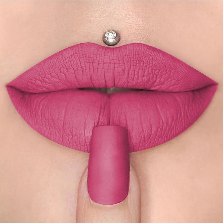 KAFURUX Matte Velvet Lipstick Pen – 15 Shades | Waterproof