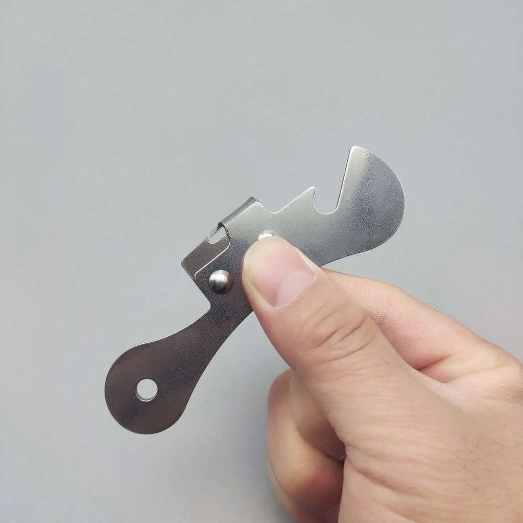 Beer Bottle Opener Manual Stainless Steel Bottle Opener Kitchen Gadget Portable Can Opener Multifunctional Bottle Opener Oasis Select