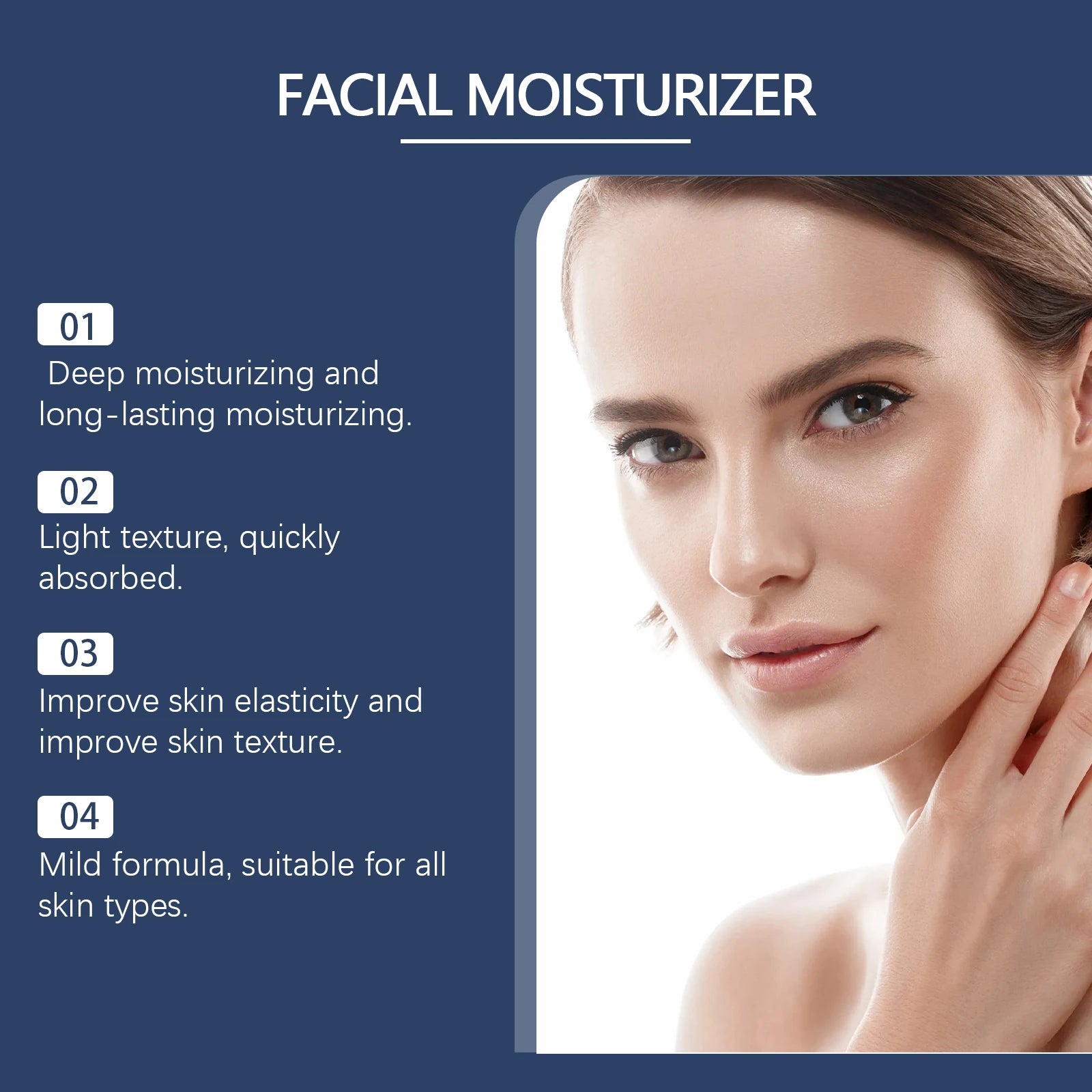 Eelhoe Facial Moisturizer Cream – Hydrate, Lift & Repair