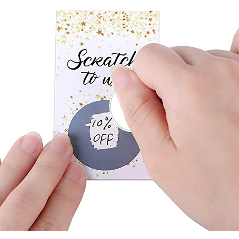 300pcs 3 colors Scratch Off Stickers Heart Shape Labels sticker DIY handmade for game Scratch Sticker Labels stationer Oasis Select