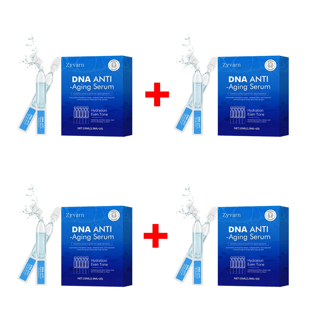 Anti Aging Serum DNA Sodium Face Essence for Hydrating Firming Lifting Improve Skin Elasticity Anti Sagging Smoothing Skin Care Oasis Select 4pcs