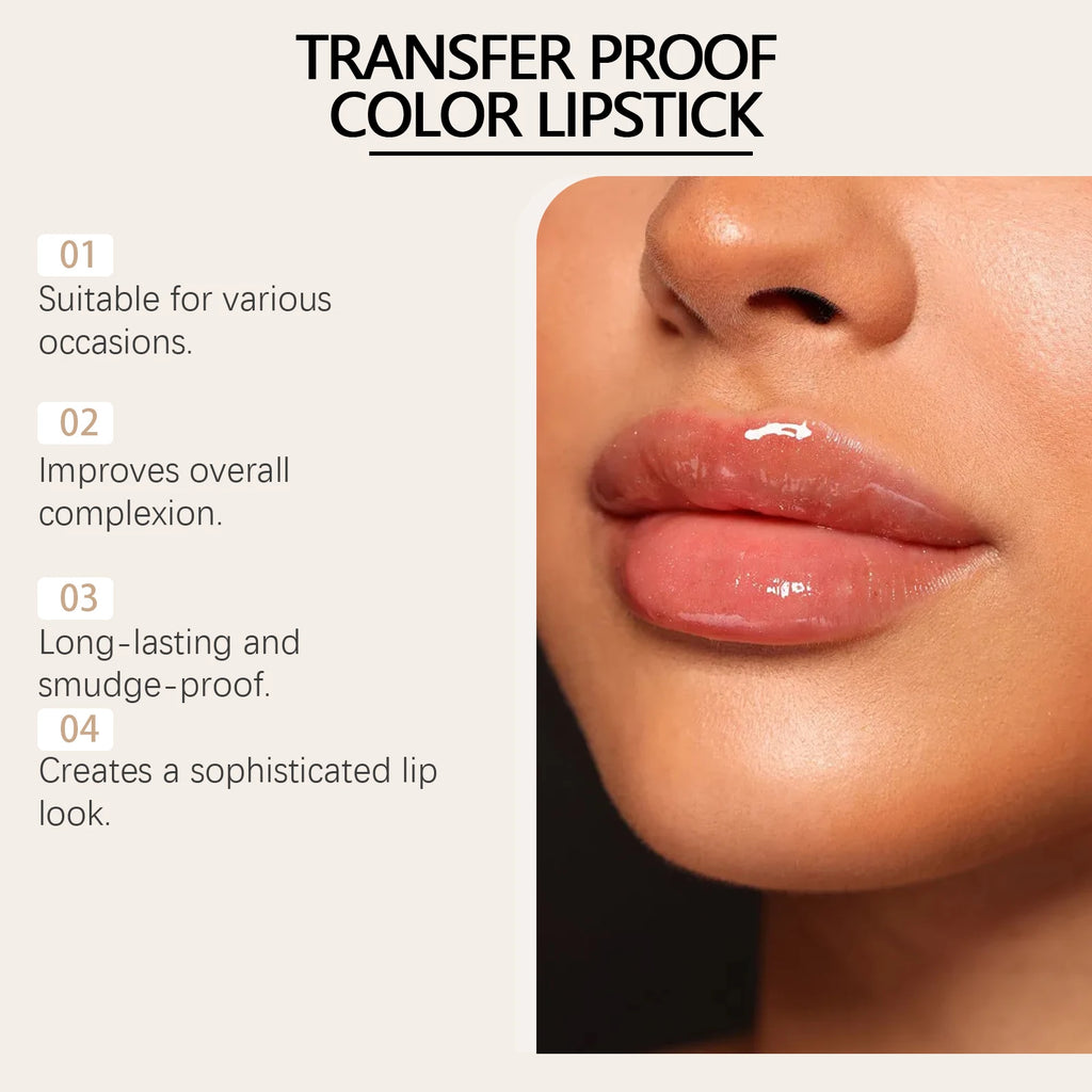3.5g Gold Leaf Lip Balm Color Changing Temperature Reactive Moisturizing Natural Tint Non Greasy Long Lasting Hydrating Lip Care Oasis Select