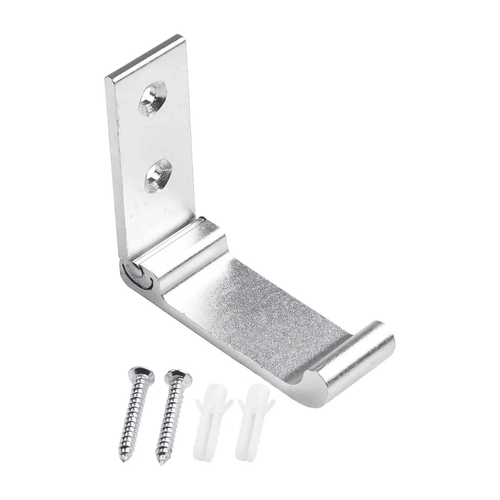 Headphones Stand Foldable Wall Mount Headphones Holder Headset Wall Hanger Aluminum Wall Mount Hook Holder Oasis Select Silver