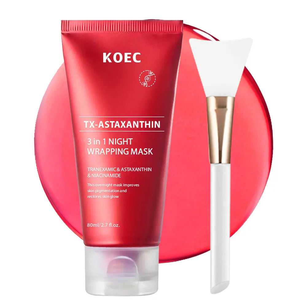 Astaxanthin Overnight Wrapping Peel Mask – Deep Moisturizing