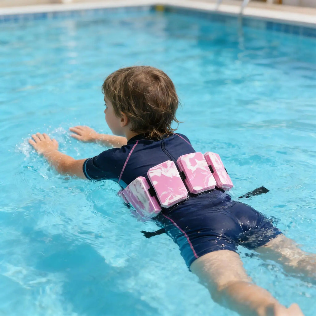 Swimming Float Belt EVA Water Aerobics Belt Adjustable Back Float Board Waistband Swim Buoyancy Aid Water Sports Training Belts Oasis Select