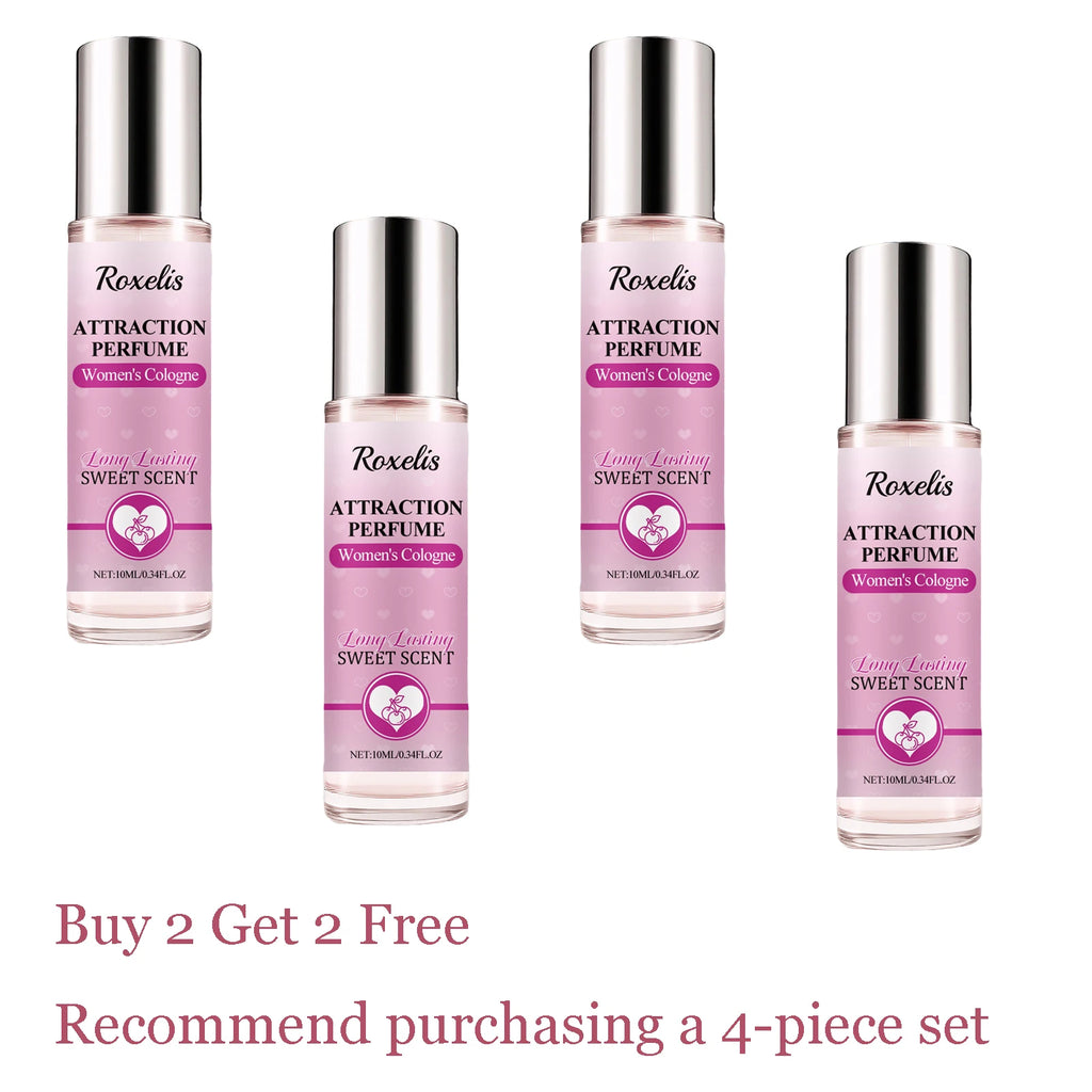 10ML Unisex Sweet Cheery Cologne Roller Long Lasting Natural Fragrance Fruity Scent Improve Self Confidence Portable Perfume Oasis Select 4 pcs United States