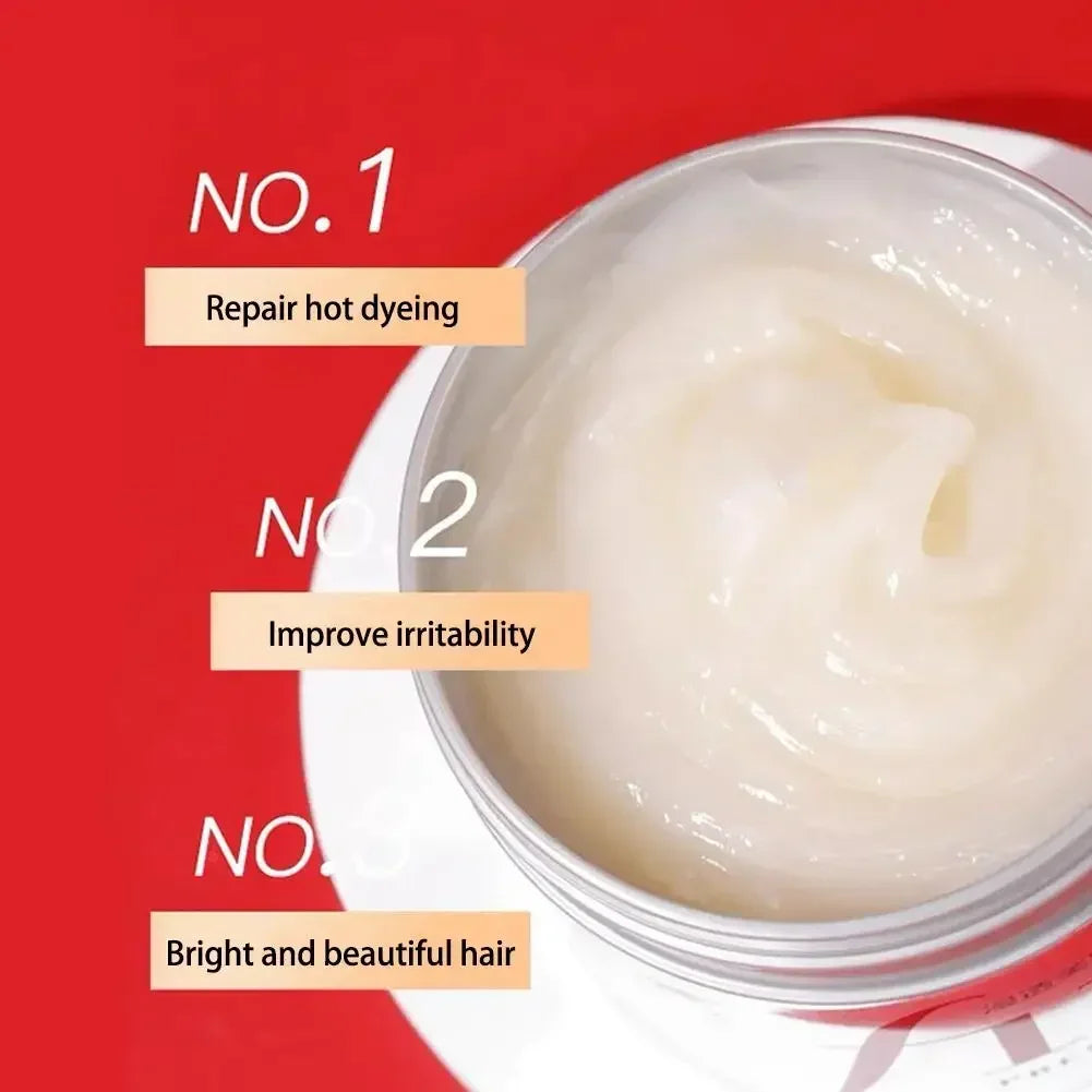 Original Japanese Soaked Hair Mask Conditioner Nourishing Repair Dried Hair Shiny Dyeing Color Protection 230g Oasis Select