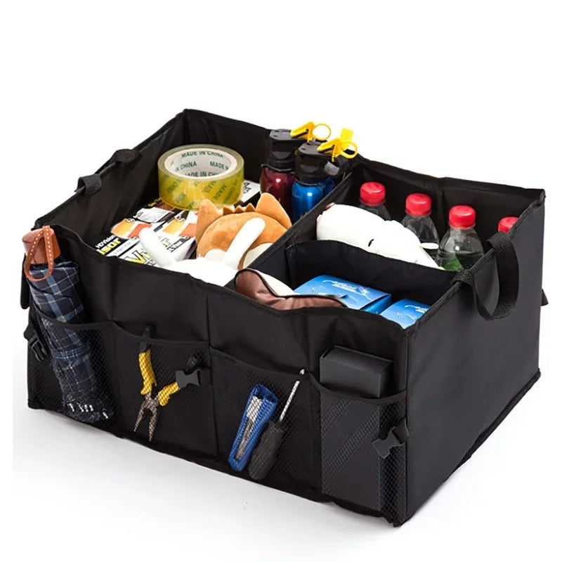Big Capacity Car Storage Box Car Trunk Organizer Eco-Friendly Super Durable Collapsible Cargo Storage Tool Auto Trucks Trunk Box Oasis Select