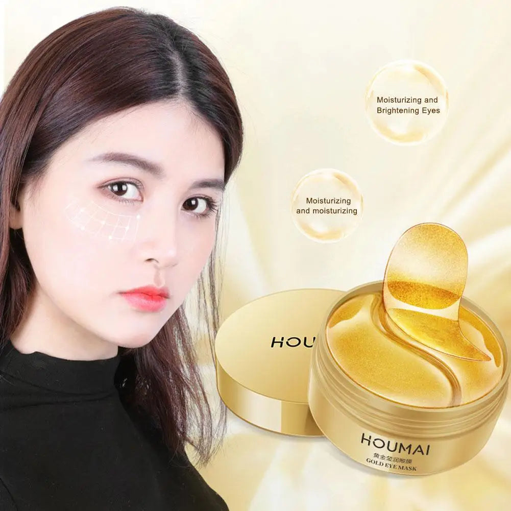24K Gold Eye Patches – Dark Circles, Puffiness & Collagen Under Eye Patches Oasis Select