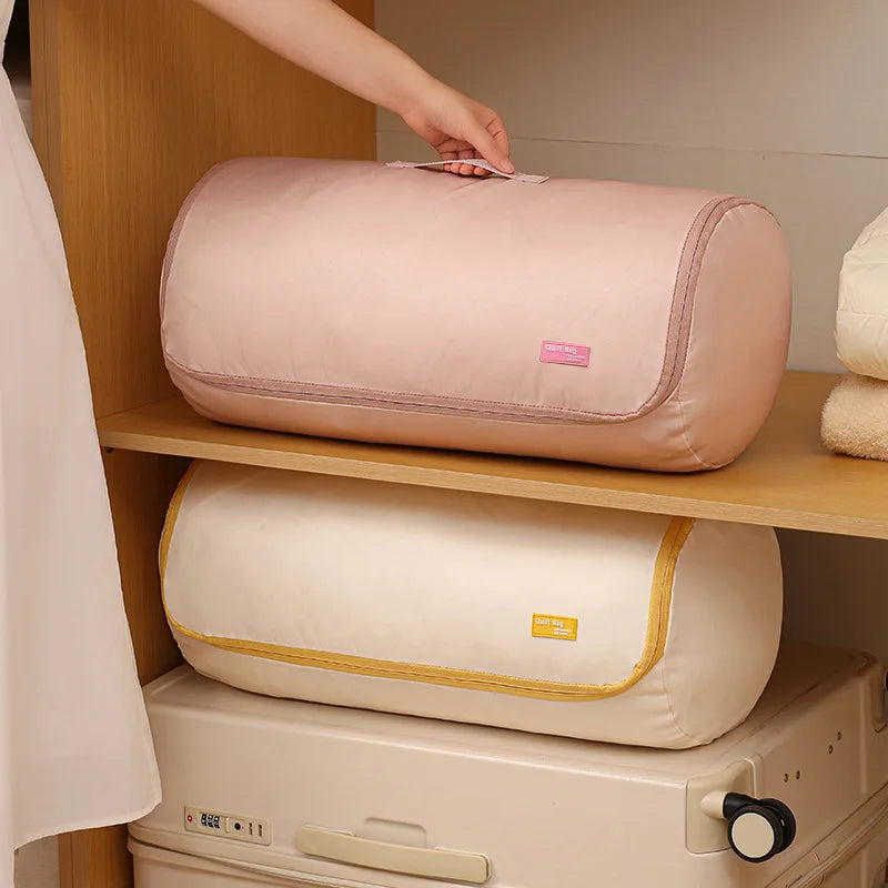 Quilt Blanket Storage Bag Compression Dustproof Large Capacity Clothing Organizer Storage Bag Wardrobe Organizers Moving Packing Oasis Select