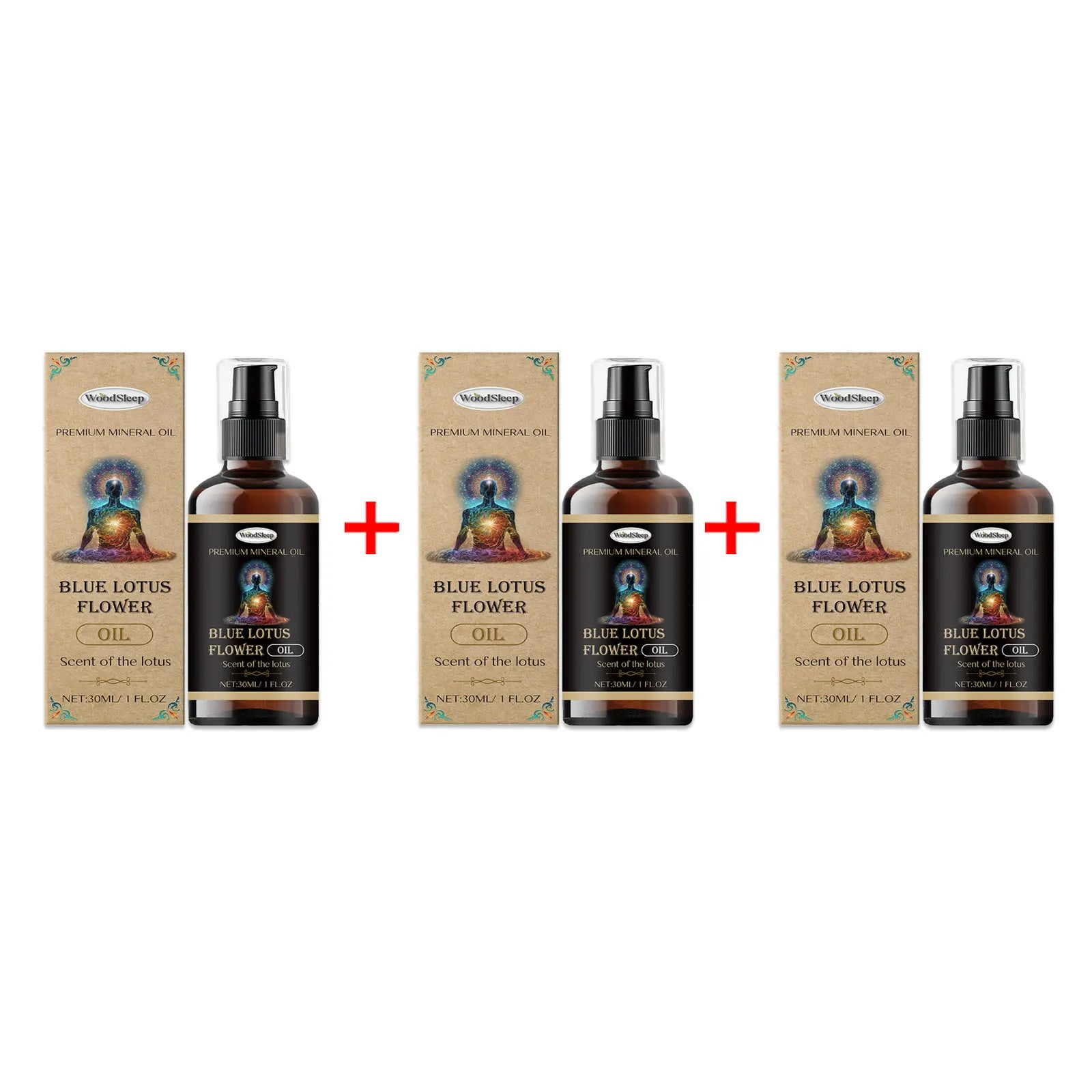 WOODSLEEP Blue Lotus Essential Oil – Aromatherapy & Body Care Aromatherapy Essential Oil Oasis Select 90ml boxed essential oil