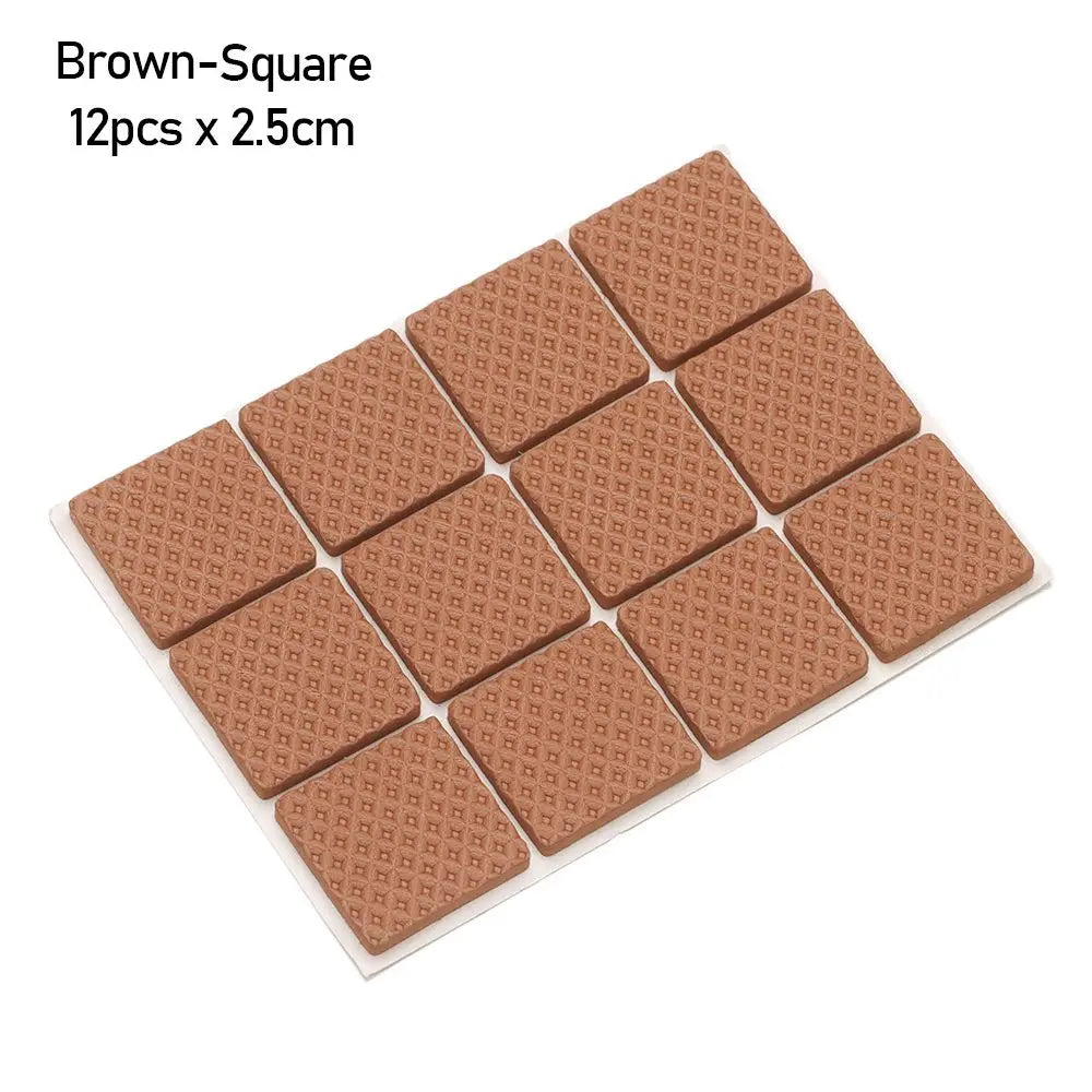 6/9/12PCS Self Adhesive Non-slip Mat Bumper Cushion Furniture Leg Foot Mat Felt Pads For Chair Table Protector Hardware Oasis Select type 7