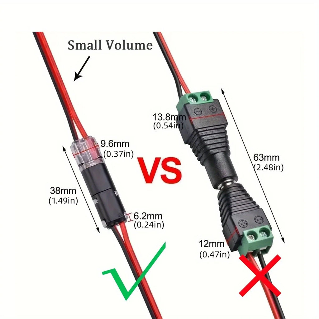 Premium Electric Wire Connector No Strip Line Cable Interconnection Detachable Automotive Terminal Plug Universal Grade Reliable Oasis Select