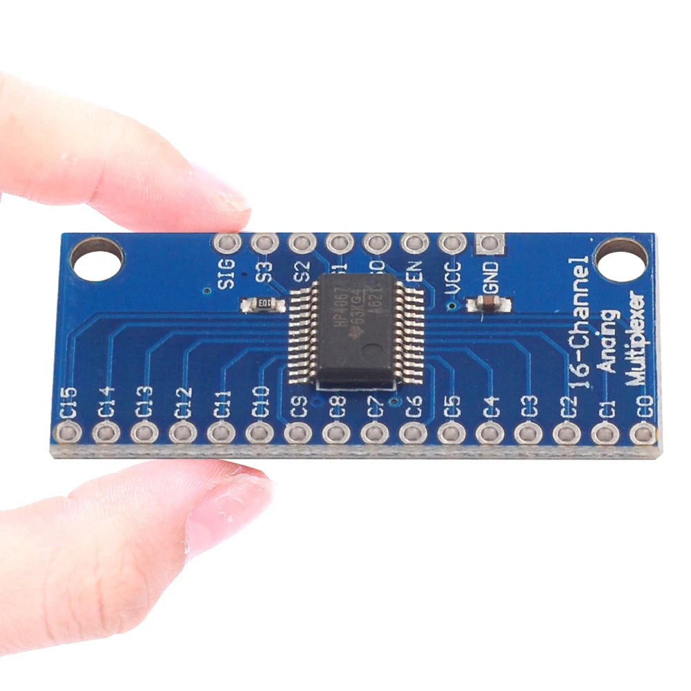 CD74HC4067 16-Channel Analog Digital Multiplexer Breakout Board Multiplexer Breakout Board Oasis Select