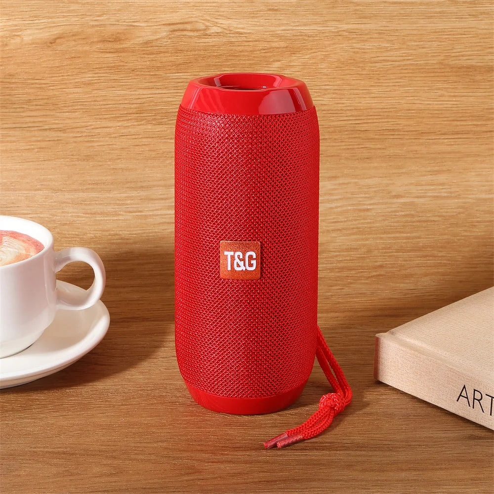 T&G Portable Bluetooth Speaker – FM Radio, Bass & TWS