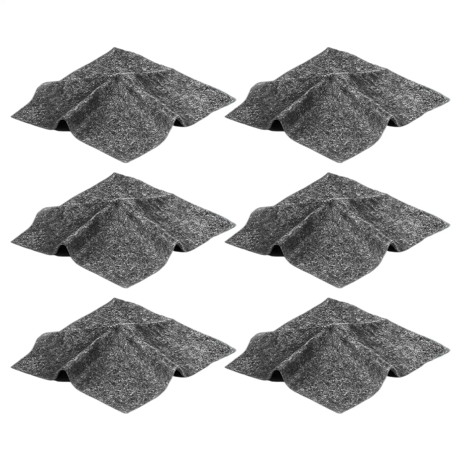 Car Scratches Remover Cloth 6Pcs Nano Car Scratch Remover Reusable Nanosparkle Cloth Restores Color Auto Scratch Remover Oasis Select