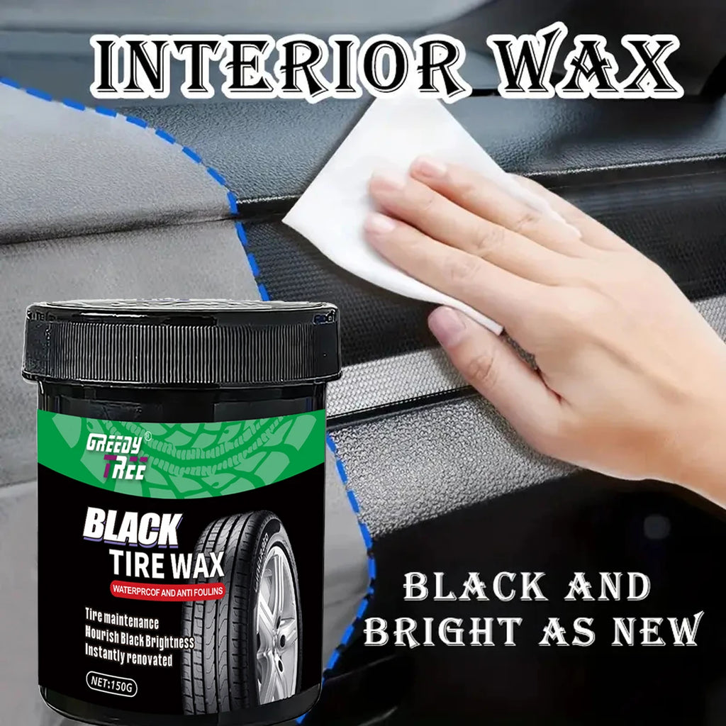 Tire Shine Plastic Enhancer Crystal Clear Car Plastic Restorer - Auto Interior & Panel Renewal Wax Coating Agent Car Wax Polish Oasis Select