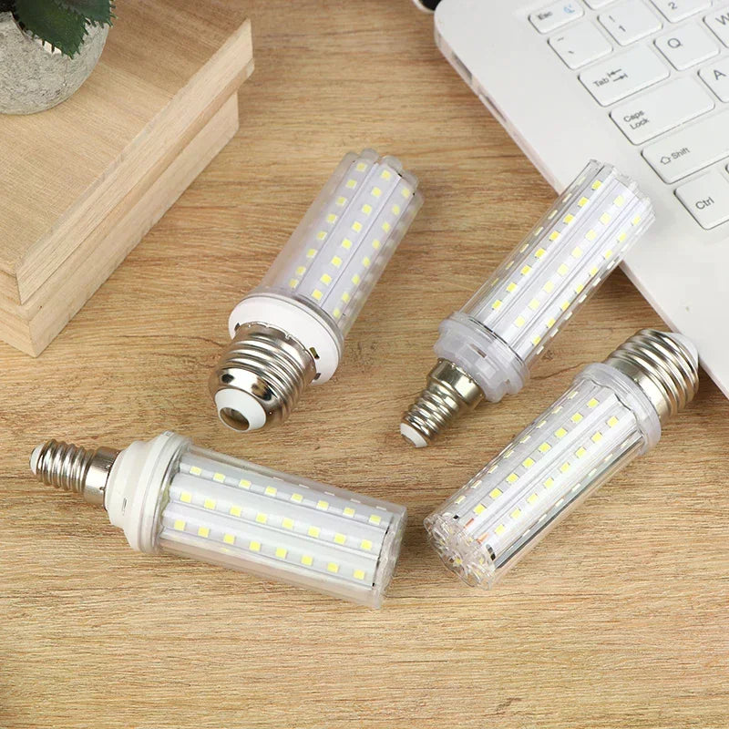 E27 E14 18W 20W 30W LED Lamp Corn Bulb AC85-265V No Flicker 2835 SMD LED Candle Bulb Corn Lamp Light Bulbs Home Light Oasis Select