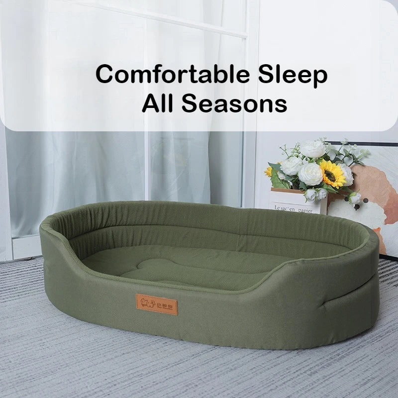 Oxford Cloth Kennel Oval Dog Four Seasons Universal High Appearance Level Shiba Inu Dog Mattress Cat Kennel Dog Bed Cat Bed Oasis Select