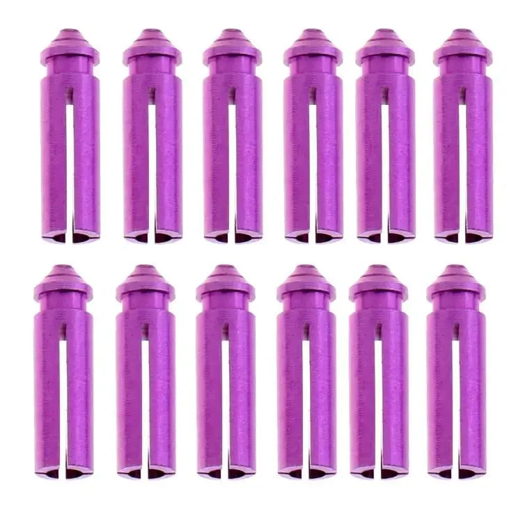 12PC Aluminum Dart Flight Savers Protectors Dart Accessories Oasis Select Purple