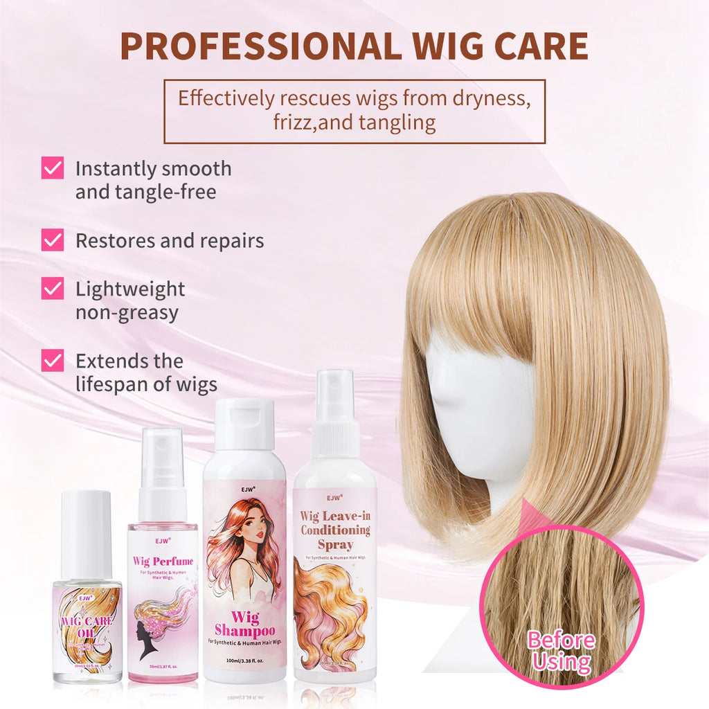 2-in-1 Wig Spray Leave-In Conditioner & Detangler for Wigs Wig Conditioner Spray Oasis Select