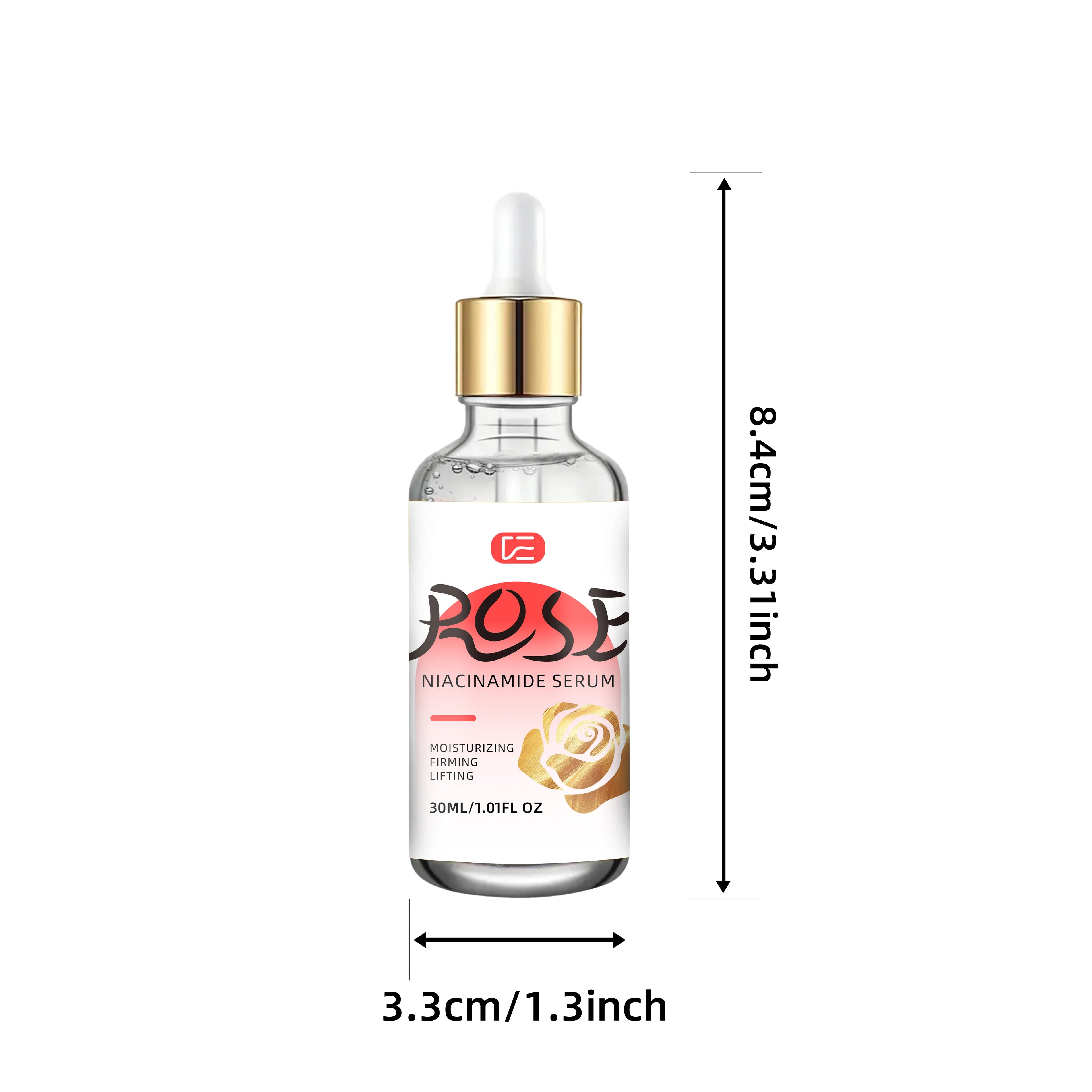 Rose Niacinamide Serum – Firming, Smoothing & Hydrating