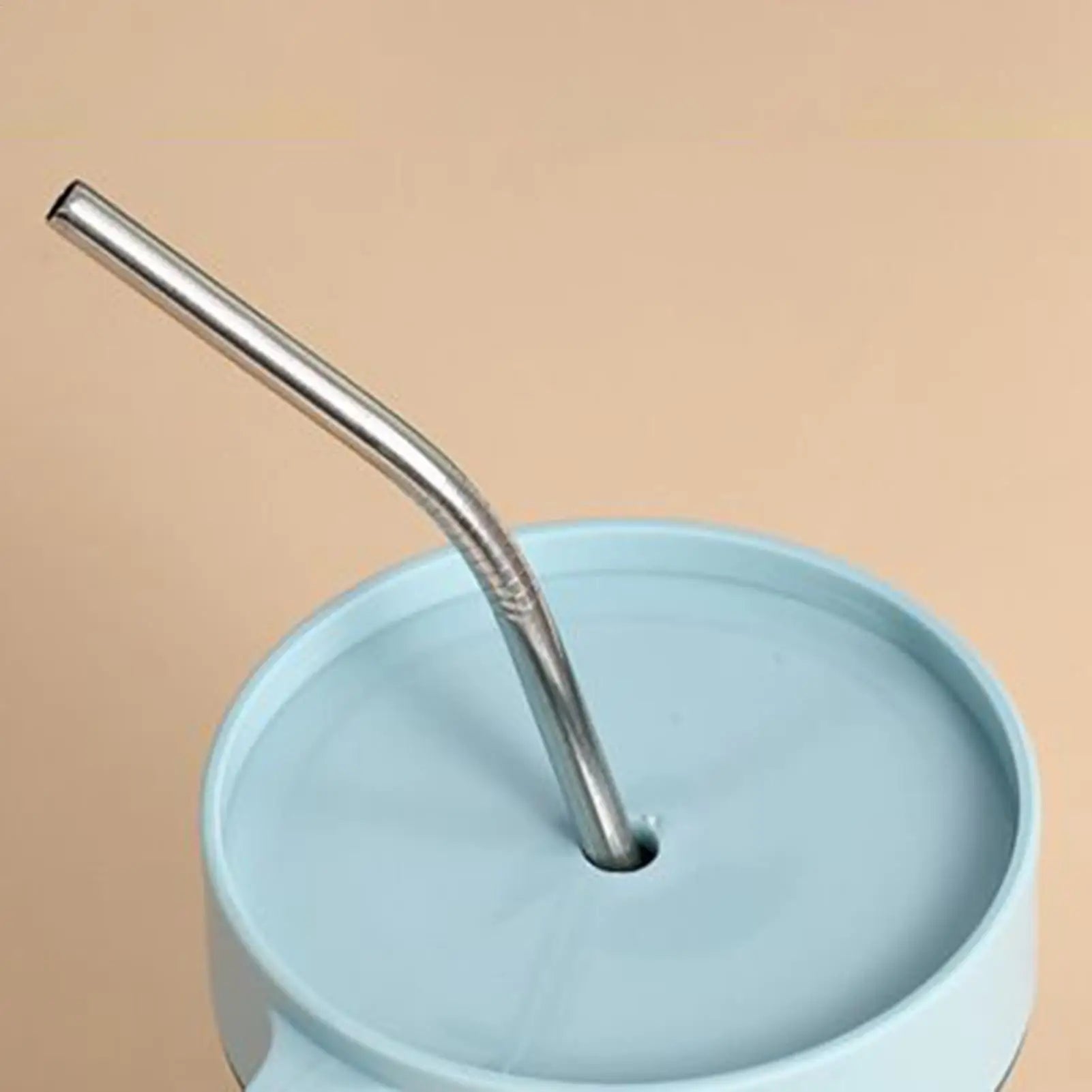 500ml Portable Breakfast Cup with Lid & Foldable Spoon | Leakproof